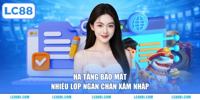Hạ tầng bảo mật nhiều lớp ngăn chặn xâm nhập