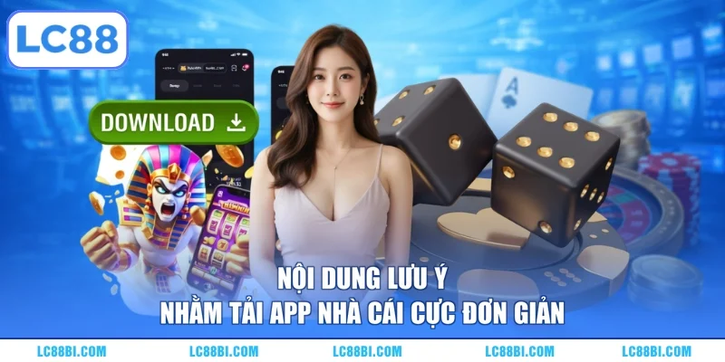 Nội dung lưu ý nhằm tải app nhà cái cực đơn giản