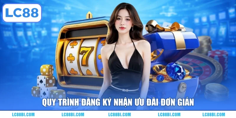 Quy trình đăng ký nhận ưu đãi đơn giản